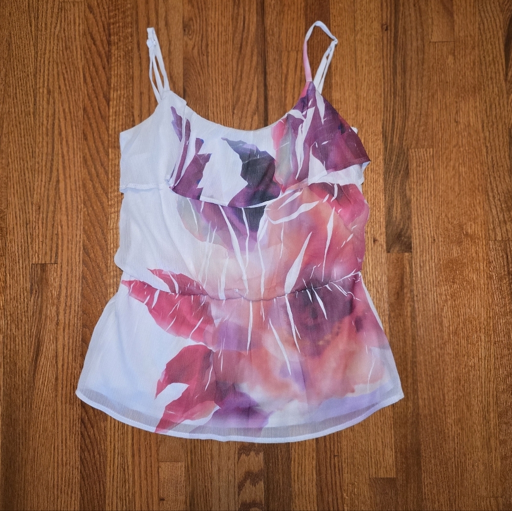 Floral Print Women's Top
